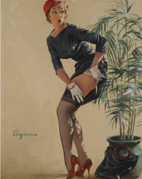 Gil Elvgren pinup