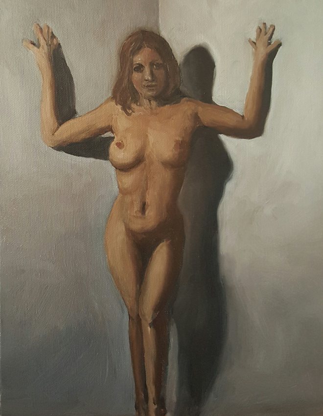Cornered nude second layer