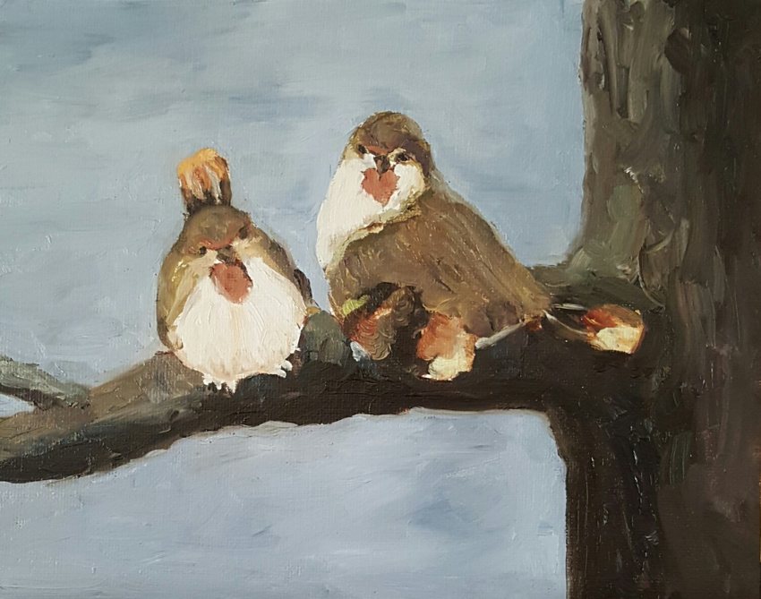 Two little birds