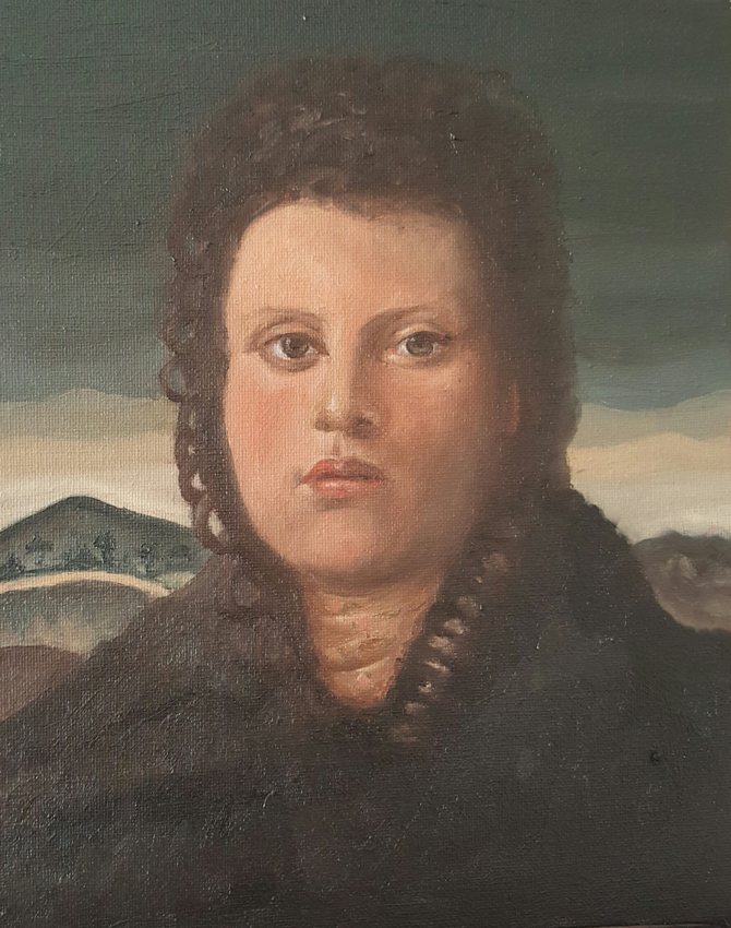 Gerald Brockhurst – the black shawl