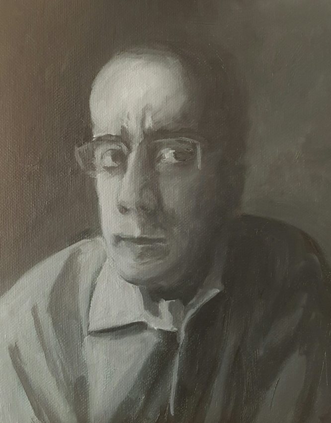 Portrait value study 1