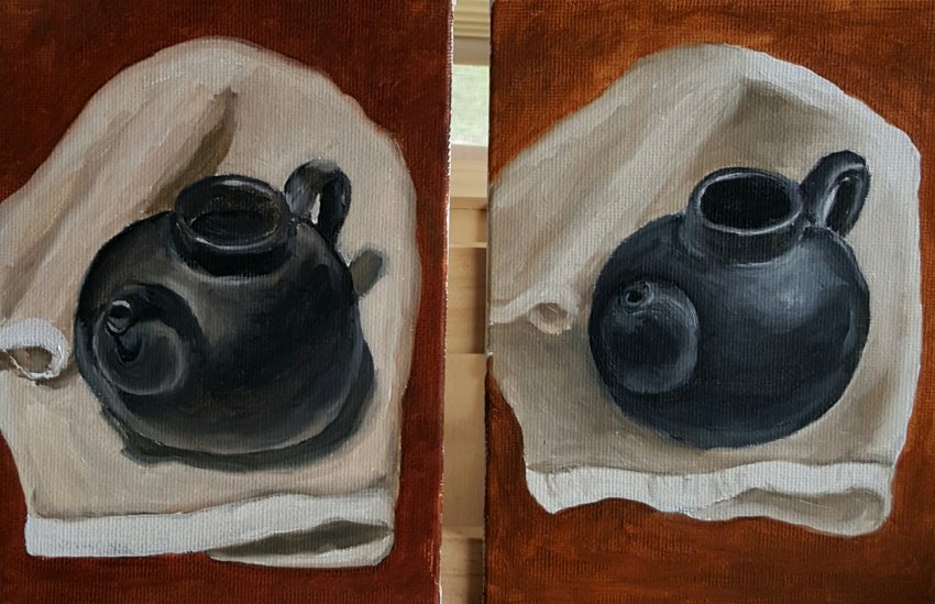 Black teapot again