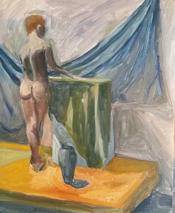 Standing nude underlayer
