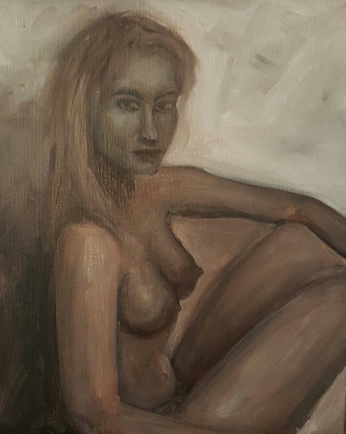 Sitting nude underlayer