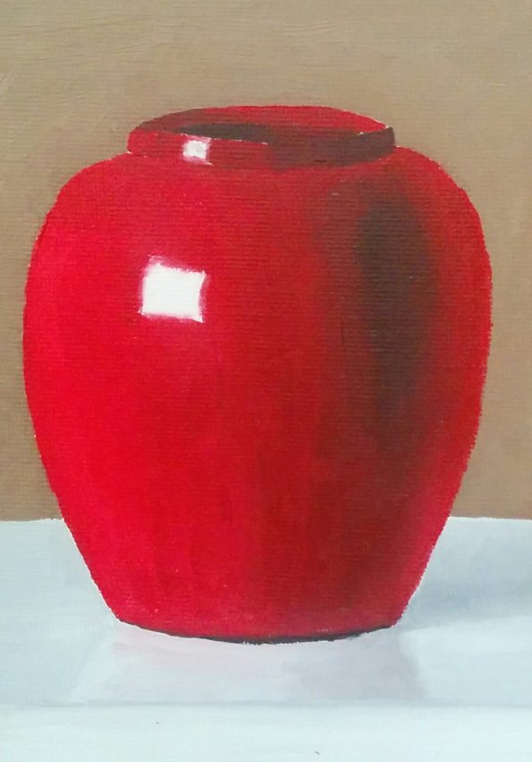 Red pot