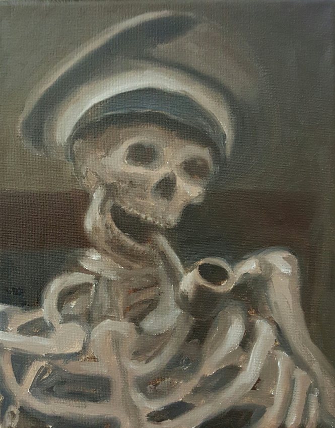 Scary underpainting