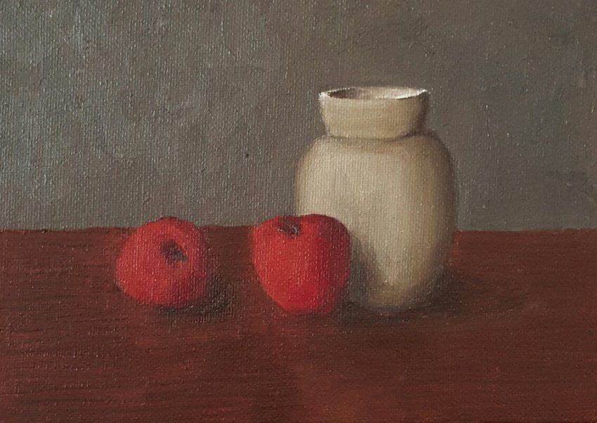 Pot and apples again