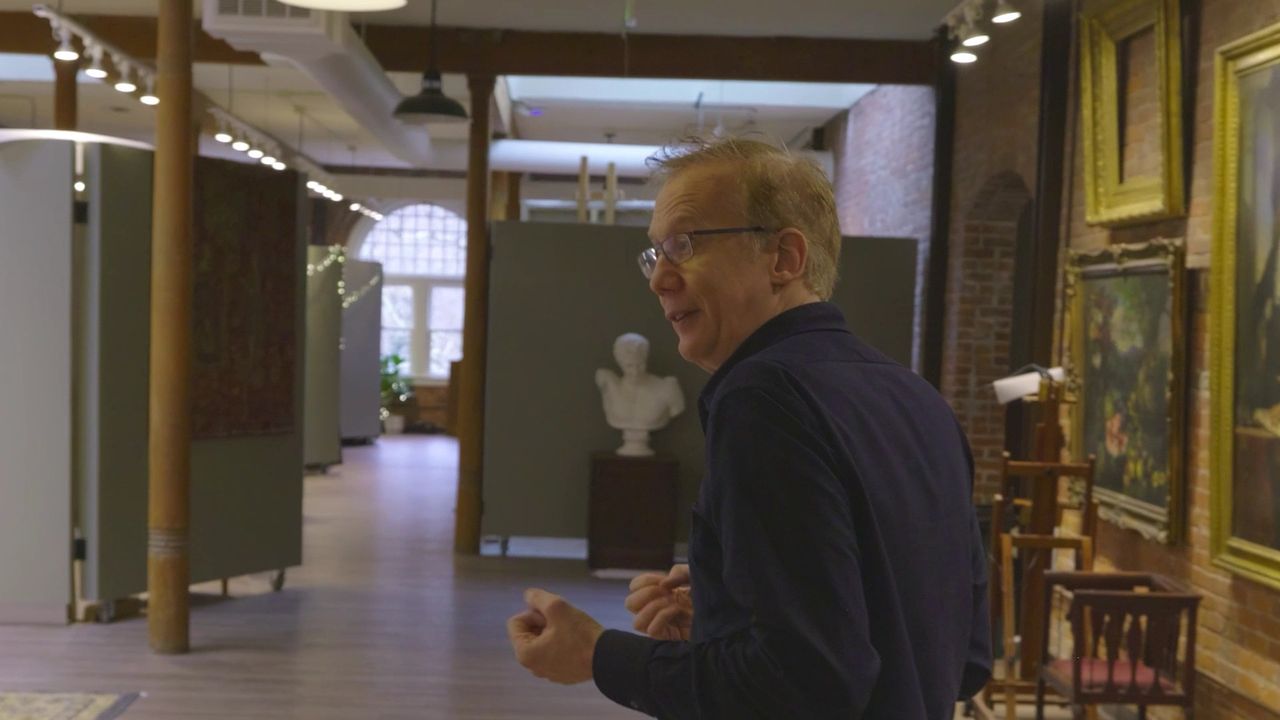 Andrew Conru in the studios at the Occidental